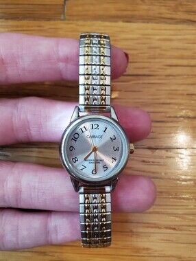 Carriage by Timex Women's Two-Tone Watch - Gold & Silver